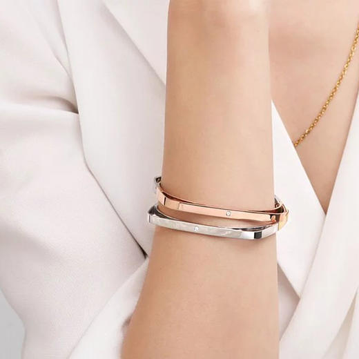 天然钻石拼色手环 Tracey Chen 商品图2