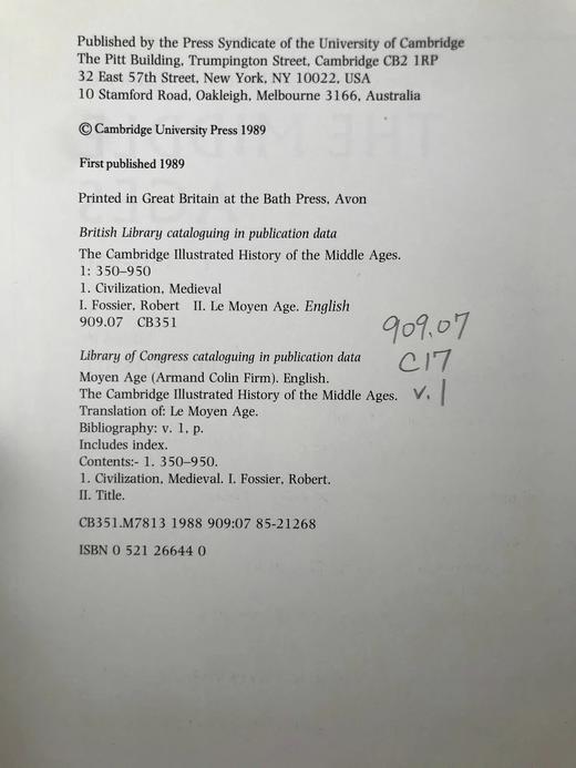 剑桥中世纪图史（卷1：350-950年） 数百幅插图 精装16开 商品图4