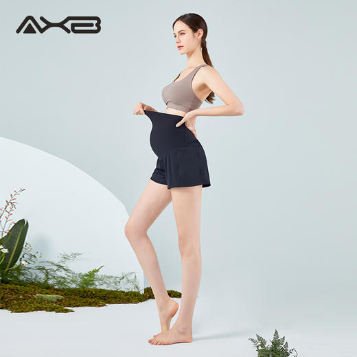AXB/爱暇步X22085NSY夏季新款健身瑜伽速干裸感透气孕妇裤 商品图9
