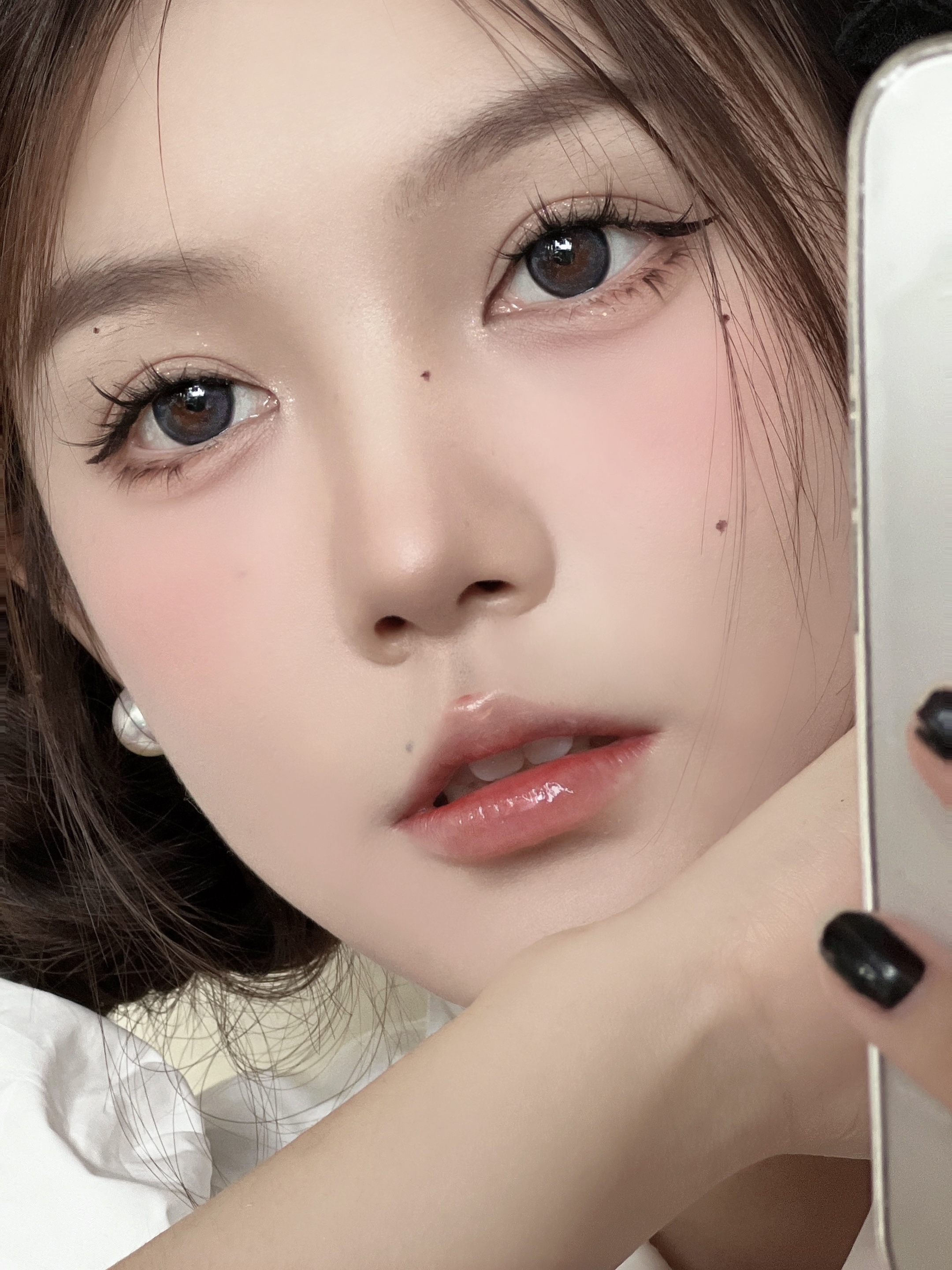 KIRAFAIRY年抛隐形眼镜 蓝加冰14.2mm 1副/2片-VVCON美瞳网18