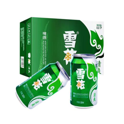 雪花啤酒清爽听装330ml/听 【BC】【ZM】 商品图0