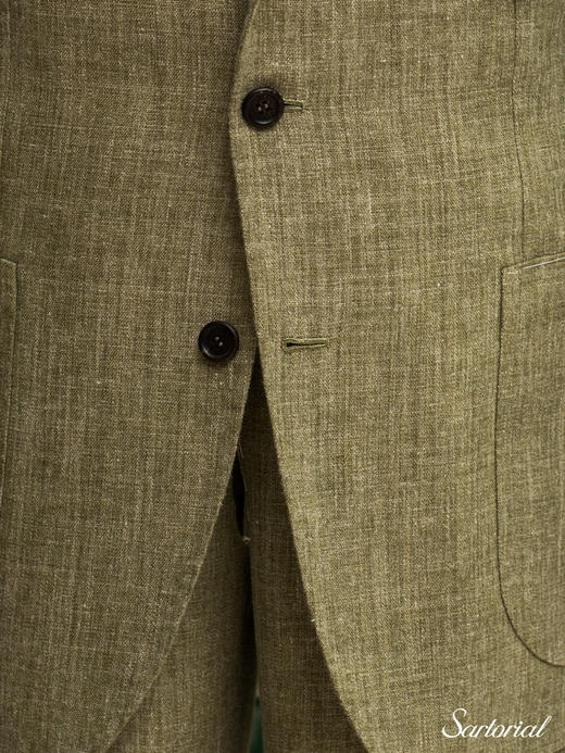 Orazio Luciano Silk Linen Wool Suit 商品图3