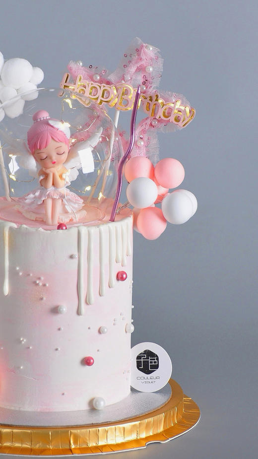 Couleur Violet 小公主主题乳酪霜蛋糕【特高款】 商品图1