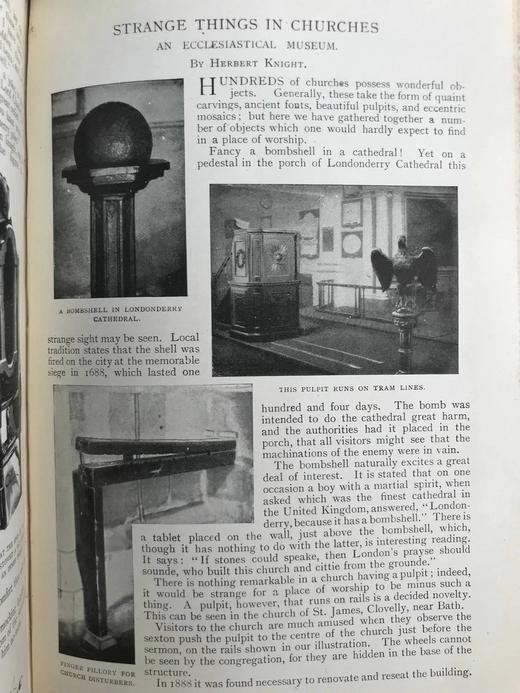 1899年8月-1900年1月 哈姆斯沃斯杂志 数百幅插图 布面精装18开 商品图7