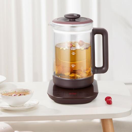 美的（509647）壶煮茶器电水壶家用烧水壶煎壶 1.5L容量 双层防烫 4段温控 家用定时520 MK-GE1553 商品图0