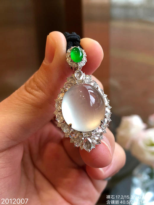 玻璃蛋面吊坠【2012007】具体价格微信咨询 商品图1