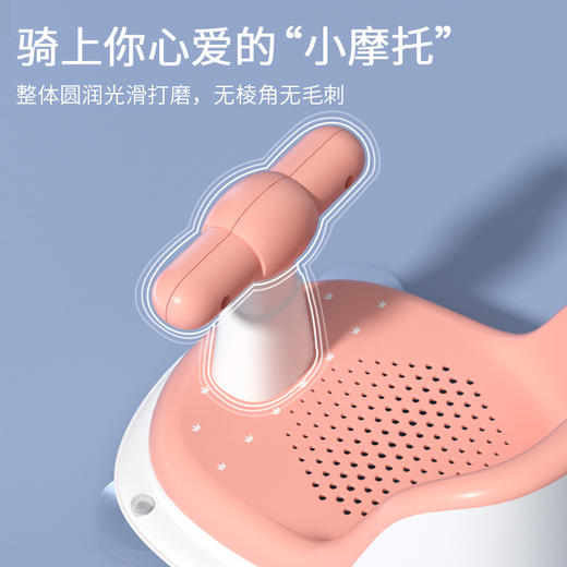 【婴儿洗澡沐浴座椅】全面升级可调节婴儿宝宝洗澡座椅 儿童坐凳餐椅随身带椅子 商品图1