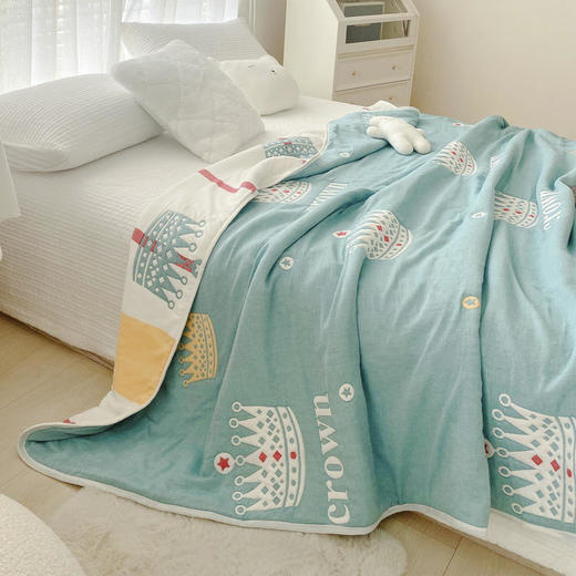 十层纱布毛巾被纯棉沙发毯子夏凉被全棉夏季午睡毛毯空调盖毯 FYJ-AG*84*141*1891 商品图9