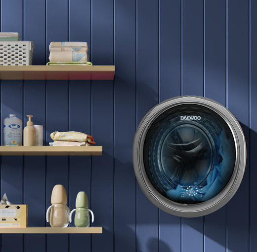 韩国大宇壁挂式洗衣机除菌除螨智能小型迷你婴儿宝宝儿童洗衣机 商品图3