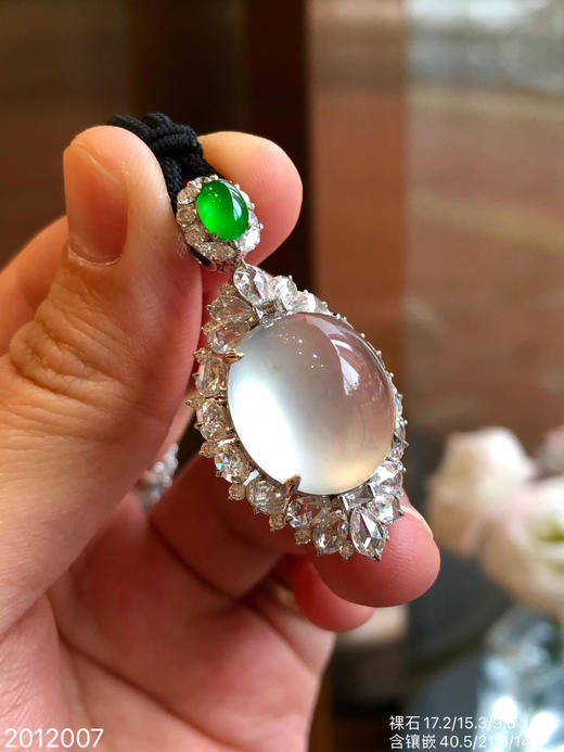 玻璃蛋面吊坠【2012007】具体价格微信咨询 商品图0