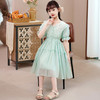 DY-6965女童连衣裙夏装新款童装韩版时髦炸街儿童礼服裙小女孩网纱裙 商品缩略图3