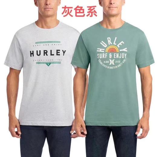 7⃣️🈷️特价‼210元/套！️新款推荐🎉Hurley男士夏季T恤两件套！ 商品图2