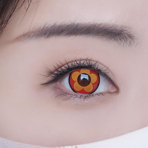 BLOOMCOLOR半年抛·COS 胡桃 红棕 原神胡桃专属 同款COS美瞳 商品图2