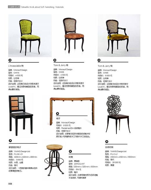 (仓发) 软装素材宝典/江苏凤凰科学技术出版社/9787553755359 商品图4