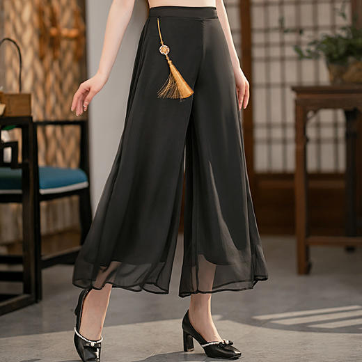 气质显瘦，V领蕾丝双层复古改良版民国风唐装旗袍GSJ-137 商品图3