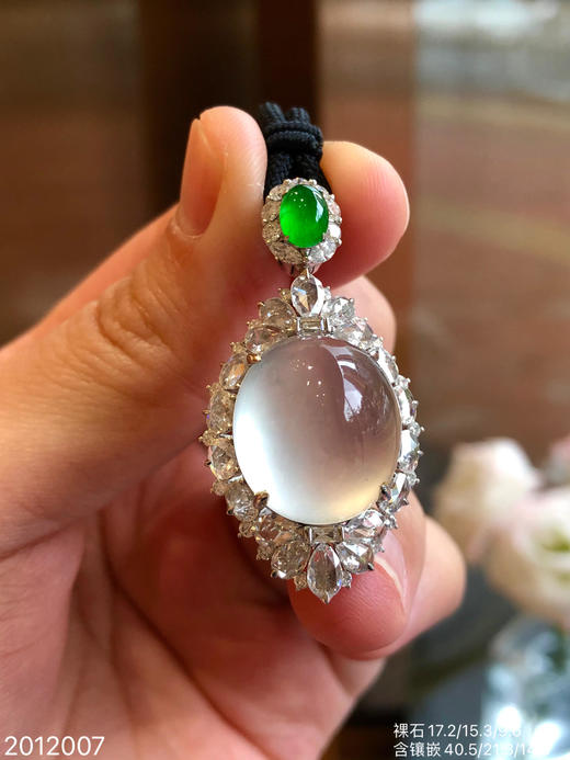 玻璃蛋面吊坠【2012007】具体价格微信咨询 商品图2