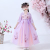 DY-6400女童汉服夏季裙子薄款短袖小女孩连衣裙儿童中国风古装仙裙 商品缩略图3