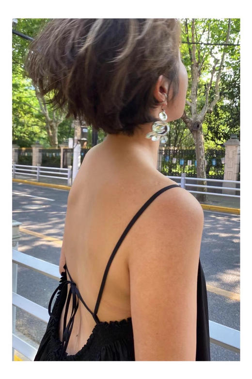 J.HARDYMENT | Large Oval Thumbprint Chandelier Earrings [耳环 4色] 商品图1