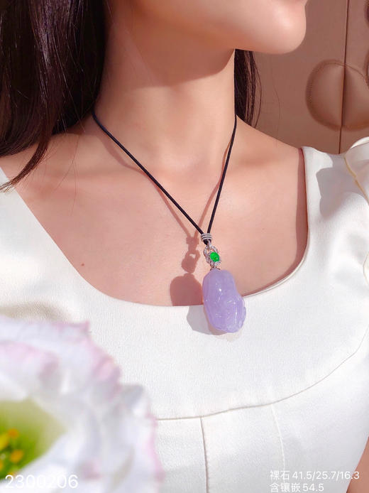 2300206，紫罗兰白菜吊坠，42999 商品图4