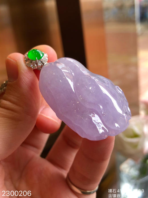 2300206，紫罗兰白菜吊坠，42999 商品图2