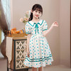 DY-6967女童连衣裙夏季裙子童装春秋儿童礼服裙女孩韩版洋气娃娃领裙 商品缩略图4