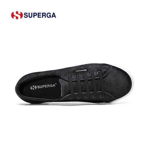 SUPERGA女鞋春夏新款马毛低帮豹纹松糕增高厚底S00CS50帆布鞋女分销 商品图1