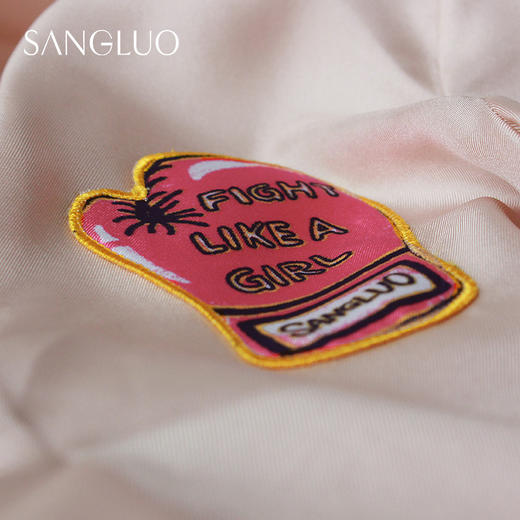 桑罗儿童睡裙可爱印花桑蚕丝透气舒适低敏婴童睡衣 商品图4