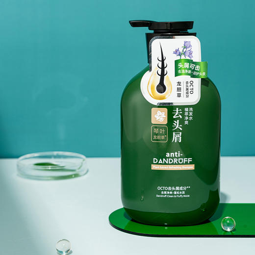 琴叶龙胆草去头屑植萃净爽洗发水500ml （220404） 商品图1