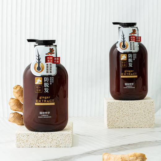 琴叶生姜防脱发强根保养洗发水500ml（231125） 商品图4