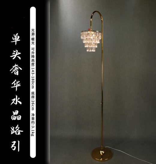 单头奢华水晶路引（运费自理） 商品图0