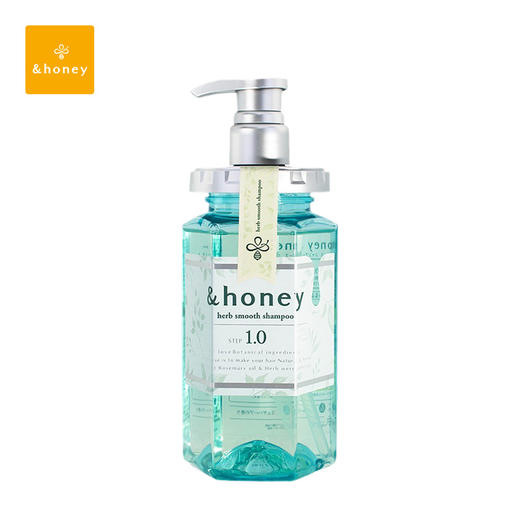 &honey 安蒂花子 控油清爽植萃头皮护理氨基酸洗发水440ml 商品图0