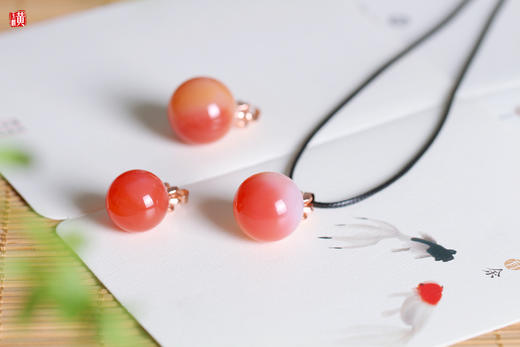 [ 公主王冠 ] 盐源玛瑙吊坠 商品图2