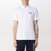EMPORIO ARMANI EA7 阿玛尼 男士棉质字母标志logo印花短袖 POLO衫 白色 3LPF02 PJEEZ 1100 商品缩略图0