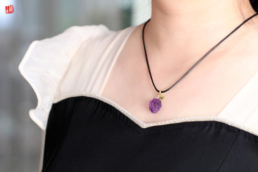 紫水晶【葡萄】吊坠 商品图4