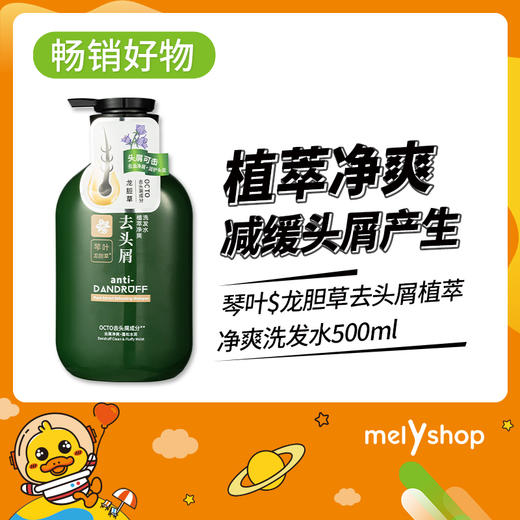 琴叶龙胆草去头屑植萃净爽洗发水500ml （220404） 商品图0