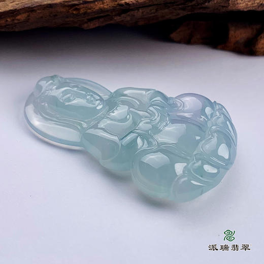 派瑞翡翠 翡翠观音 糯种 飘翠 商品图4