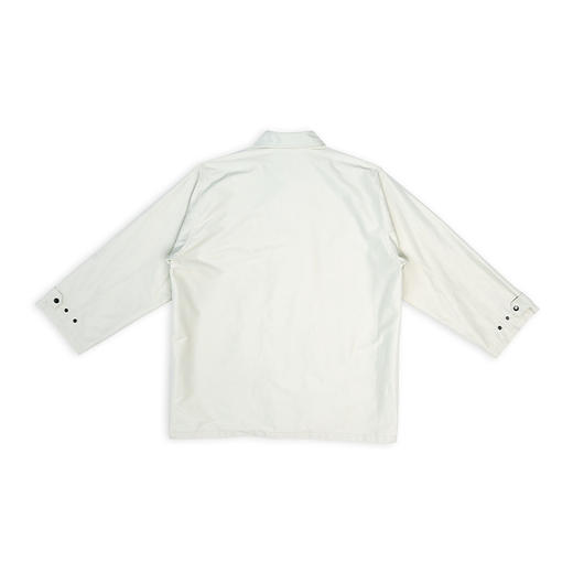 BALENCIAGA 巴黎世家 男士 夏季系列 BB PARIS ICON 标志刺绣长款派克大衣 浅绿色 698868 TMO17 9441 商品图1