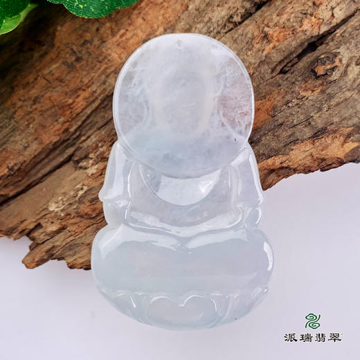 派瑞翡翠 翡翠观音 糯种 飘翠 商品图1