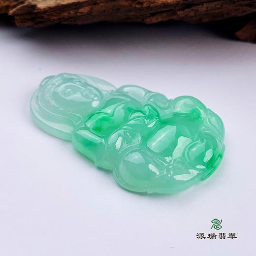 派瑞翡翠 翡翠观音 糯种 飘翠 商品图4
