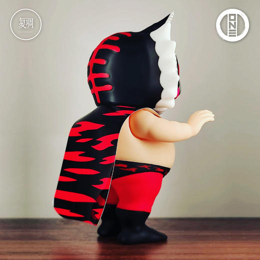 现货 壹工坊 BJJ老虎 白宰仲 黑色版 搪胶 sofubi 软胶 商品图1