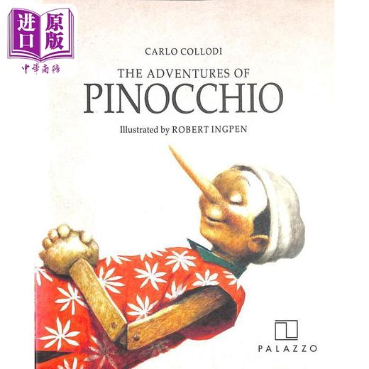 【中商原版】The Adventures of Pinocchio  插画版文学：木偶奇遇记  精装英文插画图书 商品图1