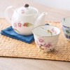 日本进口和蓝花卉繁花樱花茶壶茶杯1壶5杯套装陶瓷和风茶具 商品缩略图4