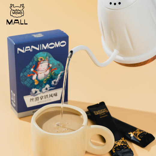 NANIMOMO 海盐摩卡咖啡/拿铁摩卡咖啡三合一速溶咖啡（10入）160g/盒 sszb xc 商品图2