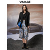 VIMAGE纬漫纪秋季新款气质帅气职业百搭收腰显瘦西装外套V1803410 商品缩略图1