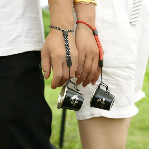 凯普露营不锈钢把手啤酒杯4件套70ml 商品图1