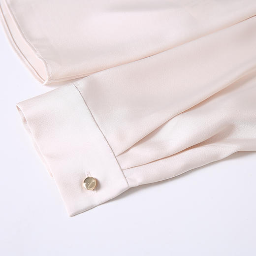 EITIE爱特爱秋季新款时尚职业百搭显瘦飘带小上衣7113801 商品图14