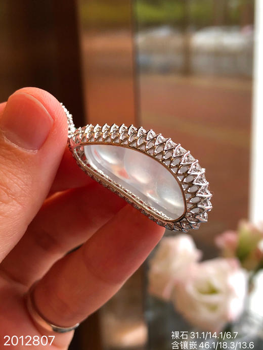 2012807，玻璃福豆吊坠。具体价格微信咨询 商品图7