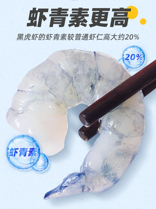 大号鲜冻黑虎虾仁200g*3包邮 商品图3