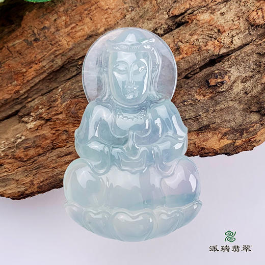 派瑞翡翠 翡翠观音 糯种 飘翠 商品图1