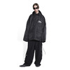 BALENCIAGA 巴黎世家 男士运动图标百褶尼龙风衣外套 黑色 698871 TLO25 1000 商品缩略图1